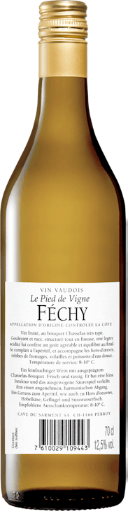 Le Pied de Vigne Féchy AOC La Côte