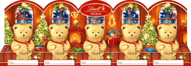 Ours d’or Teddy mini Lindt