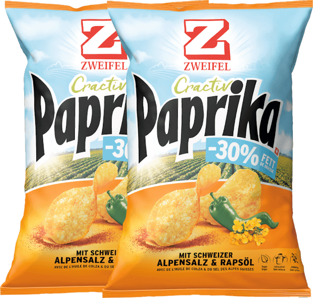  Zweifel Cractiv Chips Paprika
