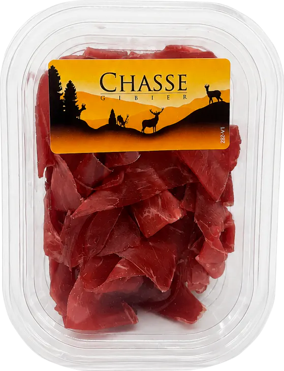 Apéro à la viande séchée de cerf Chase Gibier
