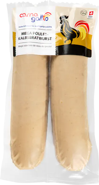 Mega salsiccia di pollo e vitello