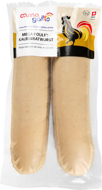 Mega Poulet-Kalbsbratwurst