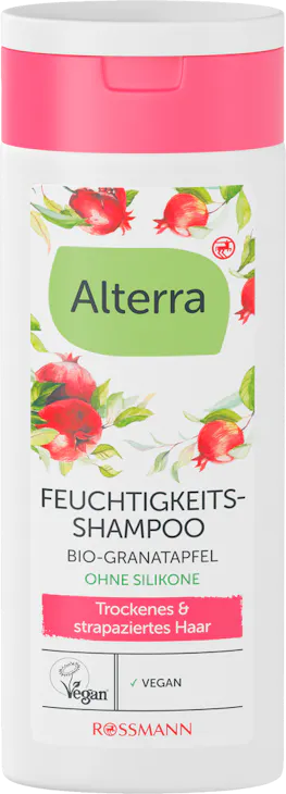 Alterra Feuchtigkeits-Shampoo Bio Granatapfel