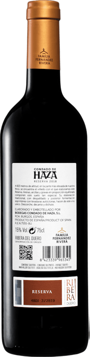 Condado de Haza Reserva Ribera del Duero DO