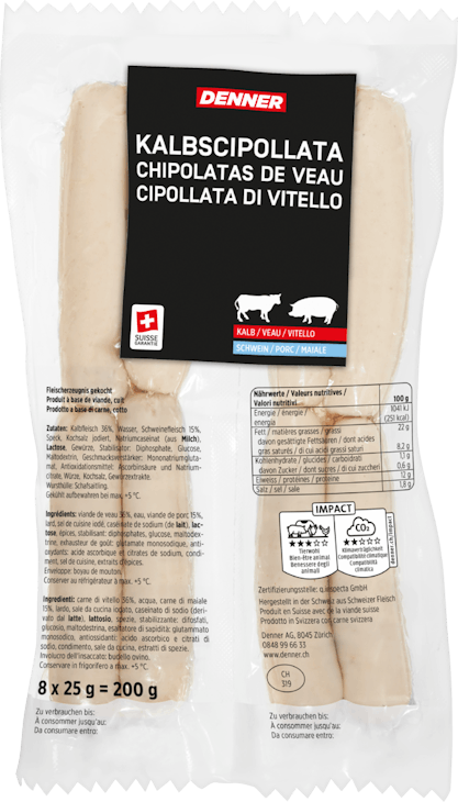 Chipolatas de veau Denner
