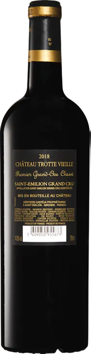 Château Trotte Vieille Saint-Emilion 1er Grand Cru classé "B", 2018