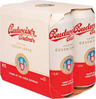 Birra lager Original Budweiser