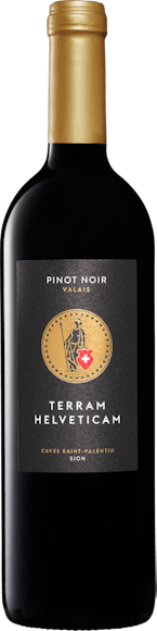 Terram Helveticam Pinot Noir du Valais AOC Vorderseite