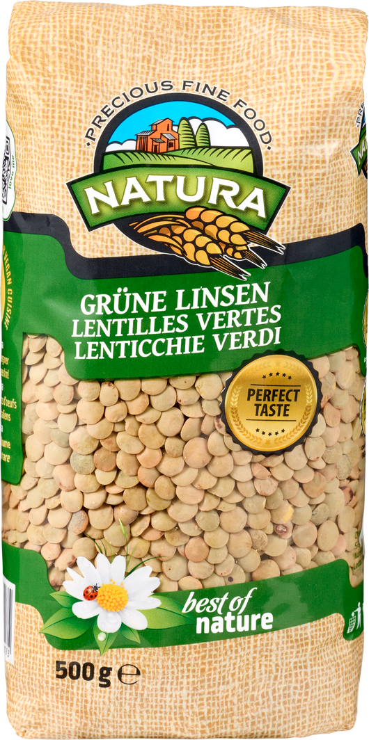 Natura Linsen grün