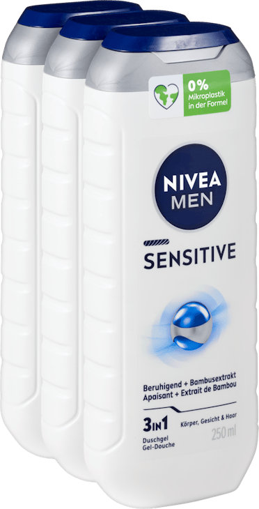 Gel Doccia 3 in 1 Sensitive Nivea Men