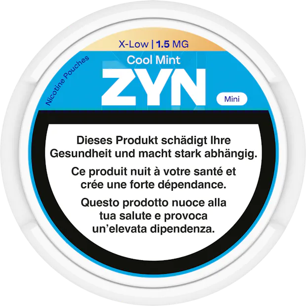 Snus Mini Cool Mint X-Low ZYN