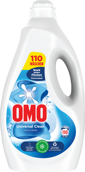 Omo Flüssigwaschmittel Universal Clean