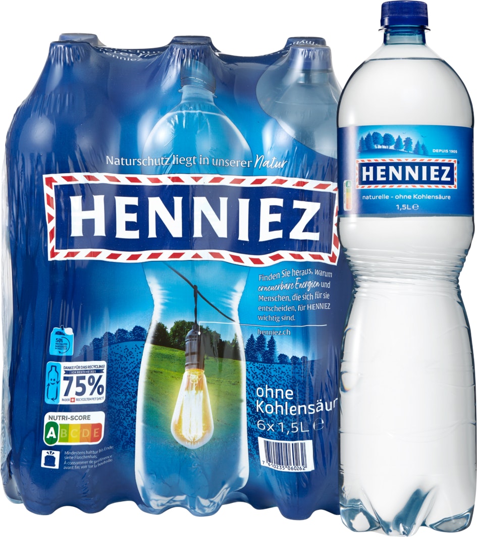 L'eau minérale d'Henniez, pas si naturelle que ça - 20 minutes