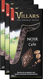 Tablette de chocolat Noir Café Villars Tablette de chocolat Noir Café Villars