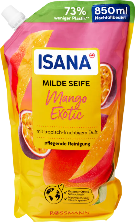 Savon doux Mango Exotic ISANA