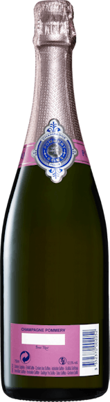 Pommery brut Rosé Royal Champagne AOC (Rückseite)