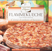 Tarte flambée alsaziana tradizionale Gourmet d’Alsace