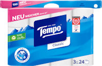 Tempo Toilettenpapier Classic Weiss
