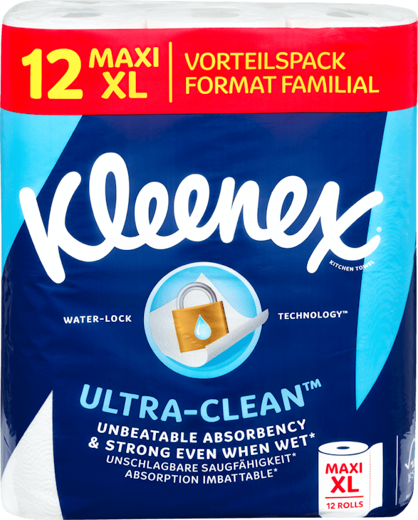 Papier de ménage Ultra-Clean Kleenex