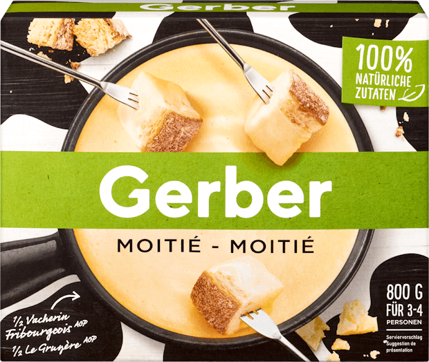 Fondue moitié-moitié Gerber