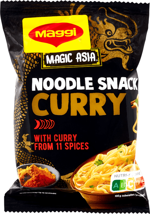 Maggi Magic Asia Noodle Snack Curry