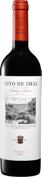 Coto de Imaz Reserva DOCa Rioja De face