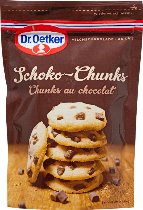 Chunks au chocolat Dr. Oetker