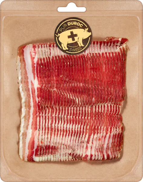 Pancetta da consumare cruda Duroc