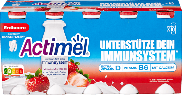 Danone Actimel Joghurtdrink Erdbeere