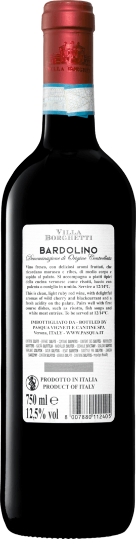 Villa Borghetti Bardolino DOC cl Flaschen - Weinshop 6 Denner 75 | à