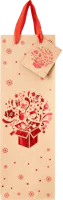 Sachet pour bouteille Noël
