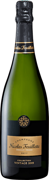 Nicolas Feuillatte brut Millésimé Champagne AOC De face