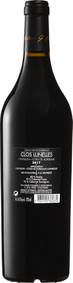 Clos Lunelles Castillon Côtes de Bordeaux AOC (Retro)