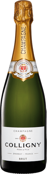 Colligny brut Champagne AOC De face