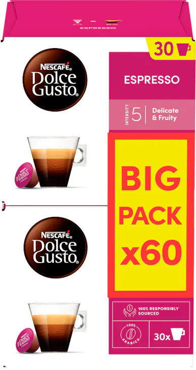 Capsules de café Espresso Nescafé® Dolce Gusto®