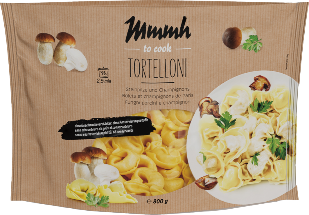Mmmh Tortelloni Steinpilze und Champignons - Fertigprodukte...