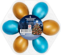 Schweizer Picknick-Eier Weihnachten