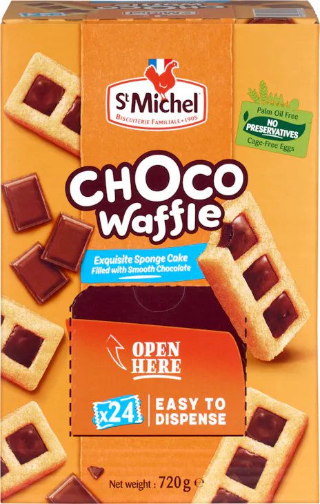 St Michel Choco Waffle