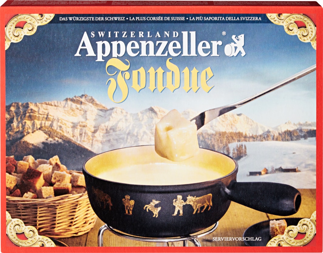 Fondue Appenzeller Lait fromage œufs Actions chez...