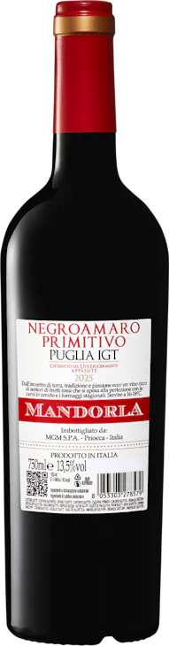 Mandorla Negroamaro/Primitivo di Puglia IGT 