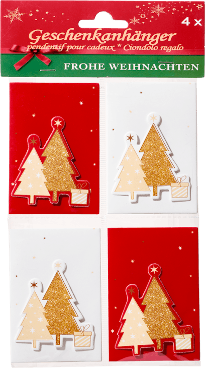 Etiquettes pour cadeaux 3D