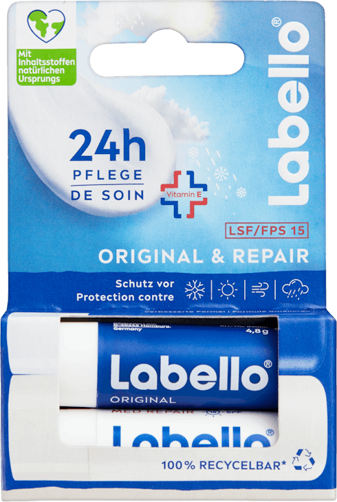 Baumes pour les lèvres Original & Repair Labello