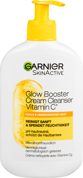 Crème nettoyante Glow Booster Vitamin C Skin Active Garnier