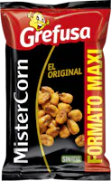 Snack di mais BBQ Mister Corn Grefusa