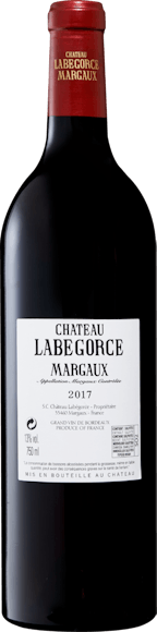 Château Labégorce Cru Bourgeois Margaux AOC (Rückseite)