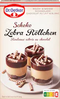 Rouleaux zébrés Dr. Oetker
