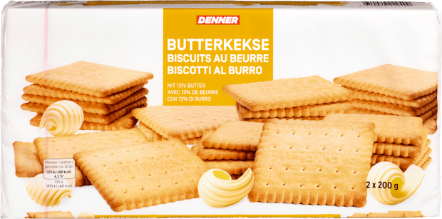 Biscuits au beurre Denner