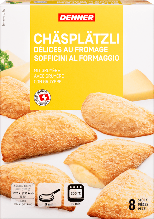 Käse Plätzli Denner 