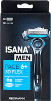 Isana Men Pace Rasoio 6+ 3D Flex 1