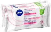 Lingettes démaquillantes de soin 3 en 1 Nivea